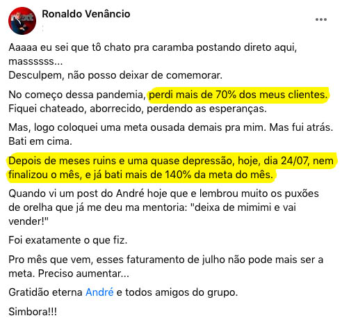 Depoimento e Resultado Profissao Consultor 9